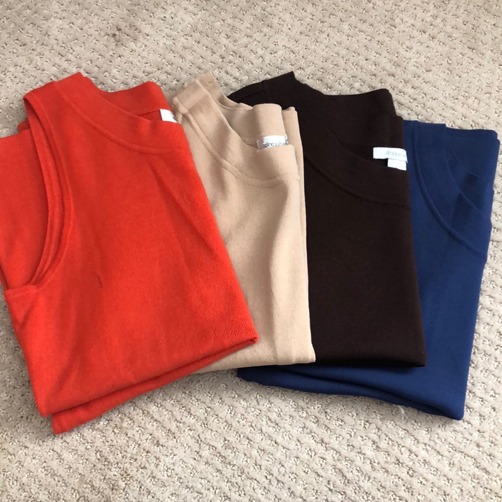 Dressbarn sleeveless tops